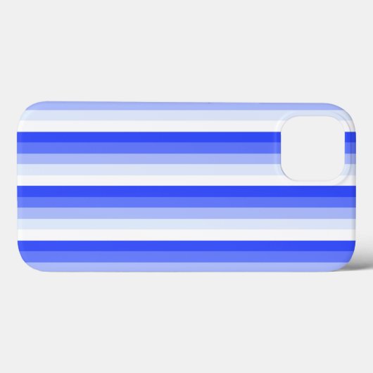 Fall Case-Mate iPhone (Royal Blue Shadow Stripes) Case-Mate iPhone Hülle (Rückseite (Horizontal))