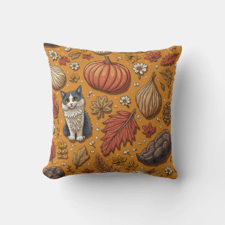 Fall Cat Kissen