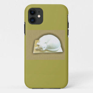 Fall "Cat on Gold Box II Case-Mate iPhone" iPhone Hülle