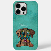 Fall Catahoula Ugly Face Case-Mate iPhone Hülle (Rückseite)