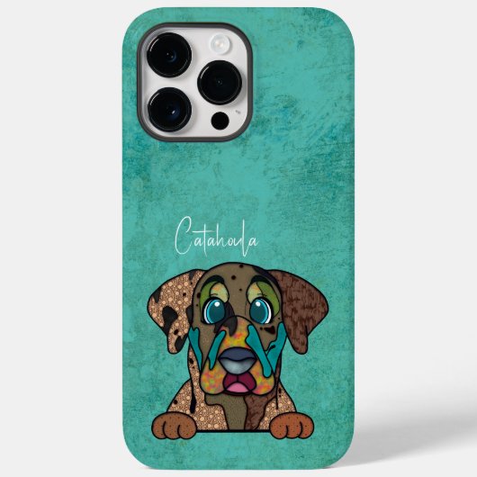 Fall Catahoula Ugly Face Case-Mate iPhone Hülle (Rückseite)