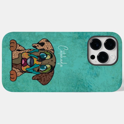 Fall Catahoula Ugly Face Case-Mate iPhone Hülle (Rückseite (Horizontal))