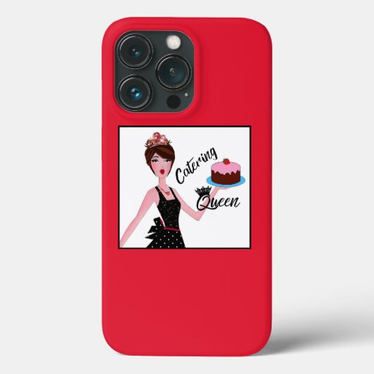 Fall "Catering Queen" Case-Mate iPhone Case-Mate iPhone Hülle (Rückseite)