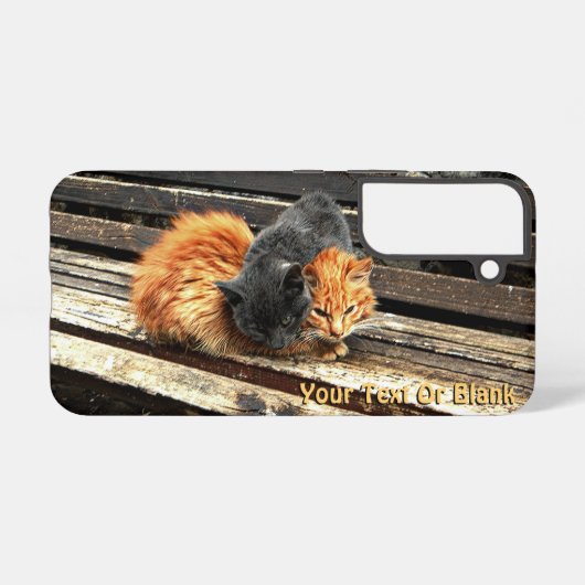 Fall "Catnap"-Süssen für iPhone-Case Samsung Galaxy Hülle (Rückseite (Horizontal))