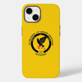 Fall Cav Association iPhone 14 - Gold Case-Mate iPhone Hülle (Rückseite)