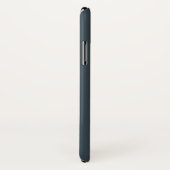 Fall Charcoal Graue iPhone X Case-Mate iPhone Hülle (Hinten/Rechts)