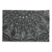 Fall Charcoal Mandala Pillow Kissenbezug (Rückseite)