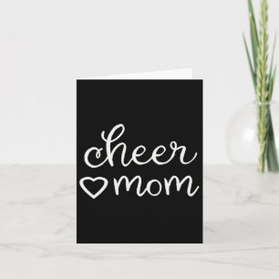 Fall Cheerleader Mama Cheerleader Mama Mothe Karte