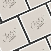 Fall Cheers Future Frau Taupe Brautparty Brunch Serviette