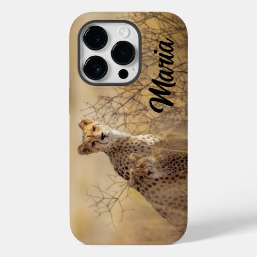 Fall Cheetahs Case-Mate iPhone Hülle (Rückseite)