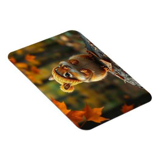 Fall Chipmunk Magnet (Rechte Seite)