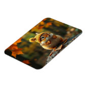 Fall Chipmunk Magnet (Linke Seite)