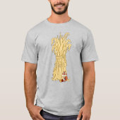 Fall Chipmunk und Haystack T-Shirt (Vorderseite)