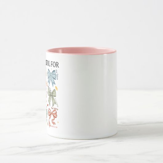 Fall Christlicher Erntedank Tasse (Zentrum)