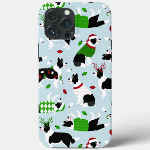 Fall "Christmas Border Collie Case-Mate iPhone" Case-Mate iPhone Hülle