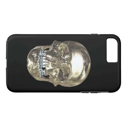 Fall Chrome Skull iPhone 7 Case-Mate iPhone Hülle (Rückseite (Horizontal))