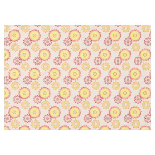 Fall Circles Tableclout Tischdecke (Vorderseite (Horizontal))