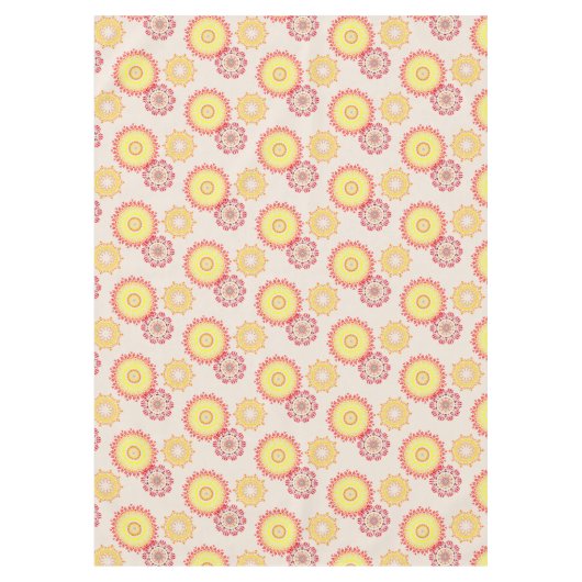 Fall Circles Tableclout Tischdecke (Vorderseite)