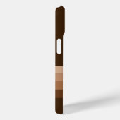 Fall Classic Stripes Monogram iPhone 15 Case-Mate iPhone Hülle (Rückseite / Rechts)