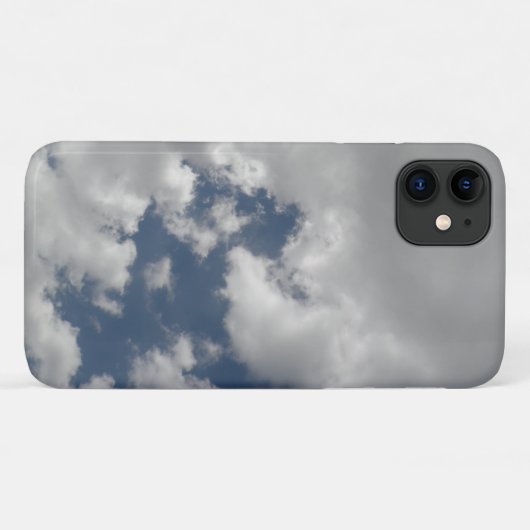 Fall Cloudy Skies iPhone 3 Case-Mate iPhone Hülle (Rückseite (Horizontal))