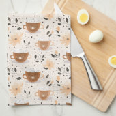 Fall Coffee Break Geschirrtuch (Viertel Falte)