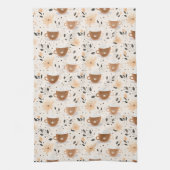 Fall Coffee Break Geschirrtuch (Vertikal)