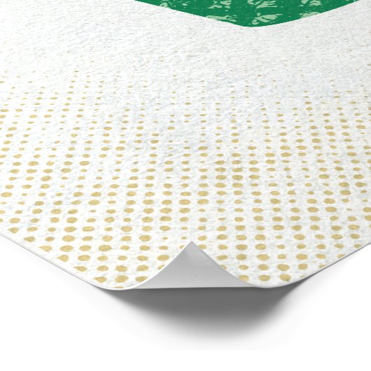 Fall Coffee Cups | Autumn Pumpkin Gewürz Latte Poster (Ecke)