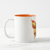 Fall Coffee Mugs Zweifarbige Tasse (Links)