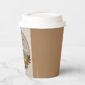 Fall Coffee Paper Cup mit Lid Pappbecher (Links)