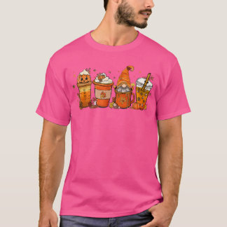 Fall Coffee Pumpkin Gewürz Latte Iced Warm Cosy Au T-Shirt