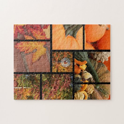 Fall Collage Puzzle (Horizontal)