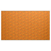 Fall Collection Bright Orange Blumen Leaf Muster Stoff (Yard (91,4 cm))