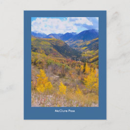 Fall Color auf McClure Pass Postkarte