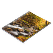 Fall Color Jefferson Brook | Weiße Berge Notizblock (Linke Seite)