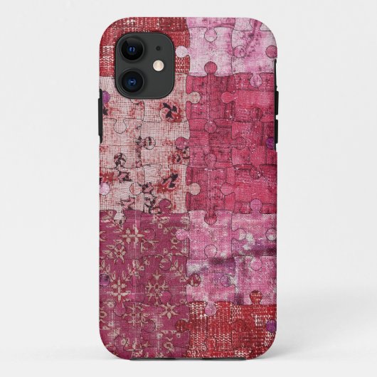 Fall "Colors Texture Puzzle Case" Case-Mate iPhone Hülle (Rückseite)