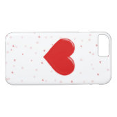Fall Confetti Heart iPhone Case-Mate iPhone Hülle (Rückseite (Horizontal))