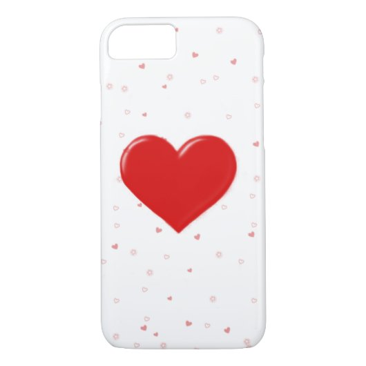 Fall Confetti Heart iPhone Case-Mate iPhone Hülle (Rückseite)