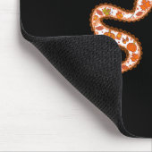 Fall Coquette Lace Bow Blätter Pumpkin Erntedank Mousepad (Ecke)
