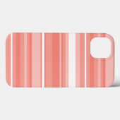 Fall Coral Stripes Case-Mate iPhone Hülle (Rückseite (Horizontal))