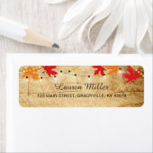 Fall Country Lights-Adressetikett klein (Insitu)