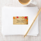 Fall Country Lights-Adressetikett Standardgröße Adressaufkleber (Insitu)