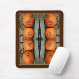 Fall Country Pumpkin Pair Abstrakt Mousepad