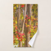 Fall Crape Myrtle Trees Badhandtuch Set (Handtuch)