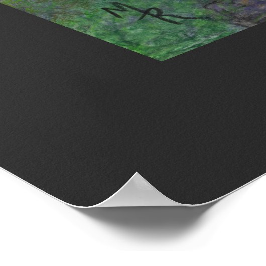 Fall Creek Falls Poster (Ecke)