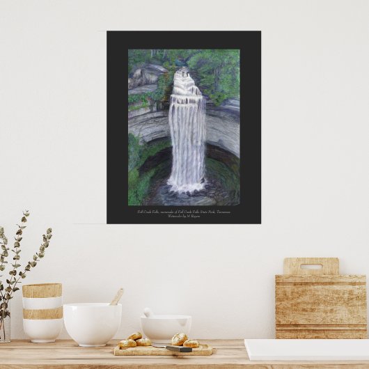 Fall Creek Falls Poster (Küche)