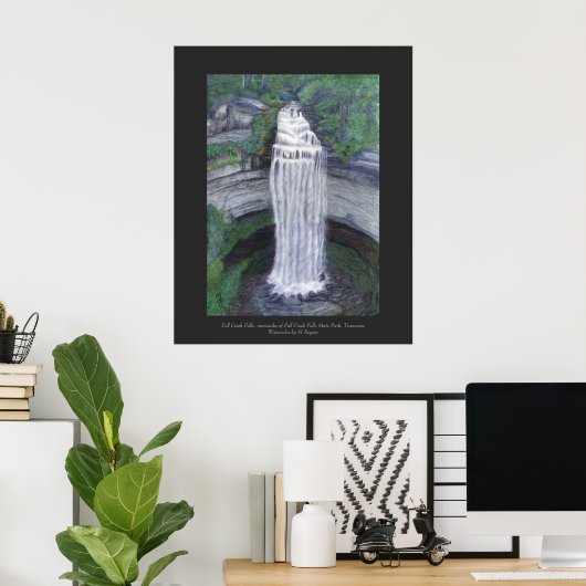 Fall Creek Falls Poster (Heimbüro)