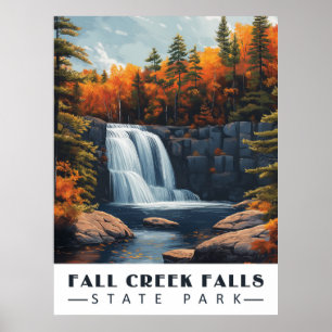 Fall Creek Falls: Ruhe in der Tennessee Wilds Poster