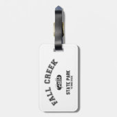 Fall Creek Falls Staat Park, Tennessee Gepäckanhänger (Rückseite vertikal)