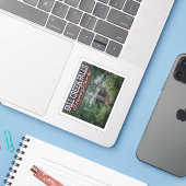 FALL CREEK FALLS STAAT PARK - TENNESSEE USA AUFKLEBER (Laptop mit iPhone)