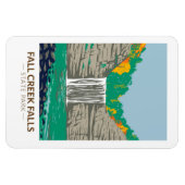Fall Creek Falls Staat Park Tennessee Vintag Magnet (Horizontal)